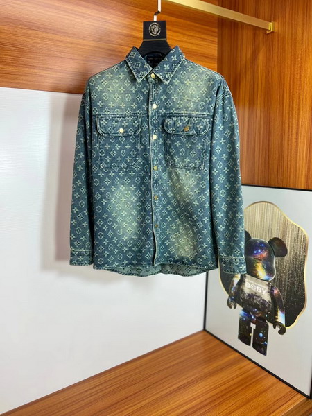 Louis Vuitton Denim Jacket Mens ID:20250908-30